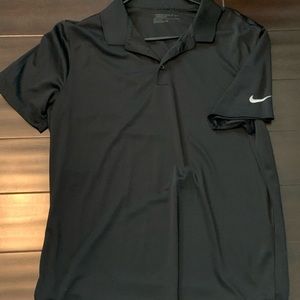 NIKE Dri-Fit Black Polo